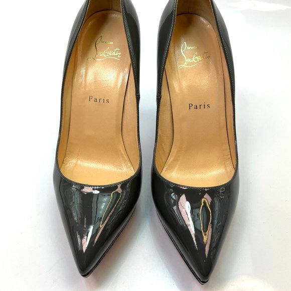 🌷❤️🔥FINAL SALE 🔥 NO OFFERS🌷💥Christian Louboutin Pigalle Plato 120 37.5 - Picture 3 of 7